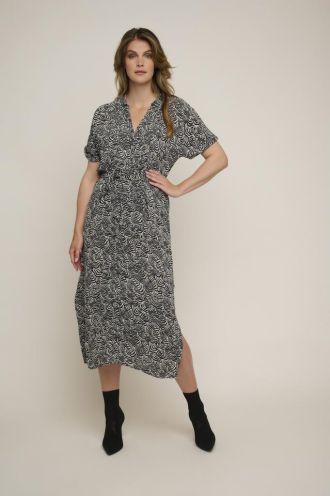 Rino___Pelle_Envi_dress_black_waves_Hilnetta_s