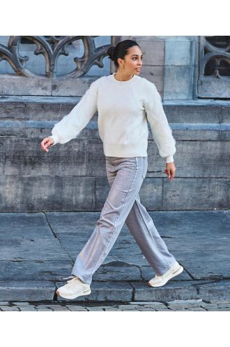 Esqualo_Trousers_jeans_metallic_coated_Grey_Hilnetta_s_1