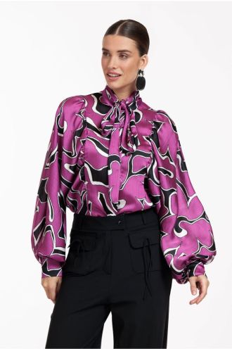 Studio_Anneloes_Paulette_crinkle_blouse_magenta_black_Hilnetta_s_3