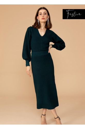 Freebird_Stefanie_Skirt_Deep_teal_Hilnetta_s_4