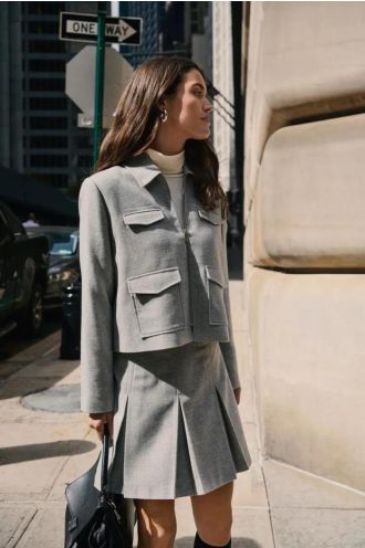 Soaked_in_luxury_Augustina_Skirt_Grey_Melange__Hilnetta_s_4