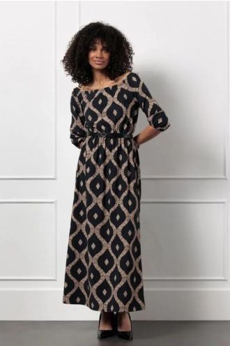Studio_Anneloes_Saturday_batik_dress_black_latte_Hilnetta_s_5