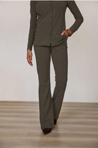Flair bonded trousers new army, Studio Anneloes Essentials