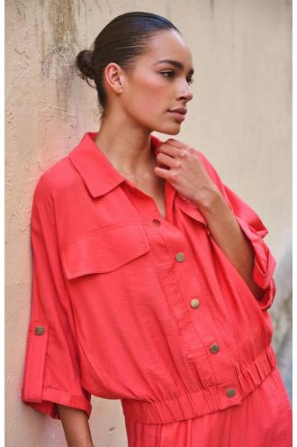 Esqualo_Jacket_slub_chili_red_Hilnetta_s