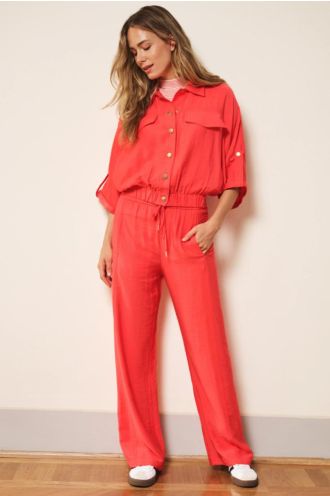 Esqualo_Trousers_wide_elastic_waist_slub_Hilnetta_s