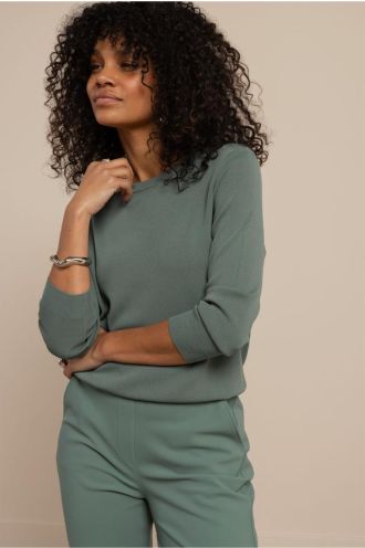 Studio_Anneloes_Luna_3_4_slv_pullover_dark_sage_green_Hilnetta_s