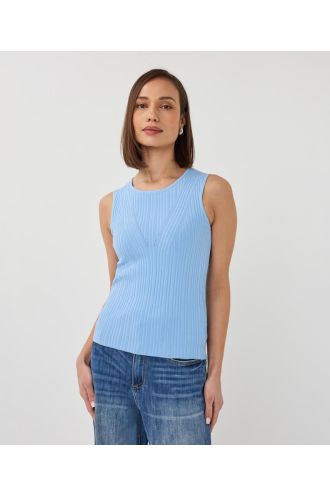 Esqualo_Sweater_slv_lss_rib_V_detail_pacific_blue_Hilnetta_s