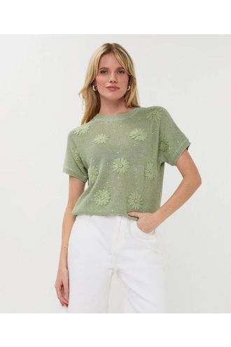 Esqualo_Sweater_embroidery_flowers_soft_green_Hilnetta_s