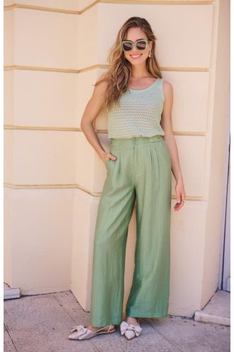 Esqualo_Trousers_wide_jungle_green_Hilnetta_s