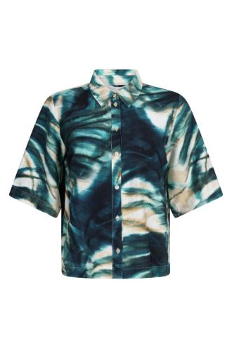 Tramontana_Blouse_Botanique_print_blues_Hilnetta_s