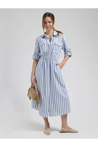 Florez_Maya_Dress_Blue_Striped_Hilnetta_s