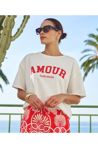 Esqualo_T_shirt_French_Terry_off_white___red_Hilnetta_s