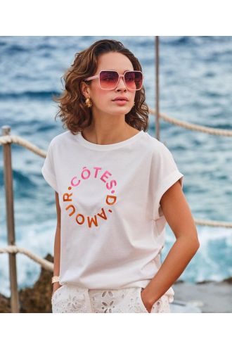 Esqualo_T_shirt_off_white___pink_Hilnetta_s