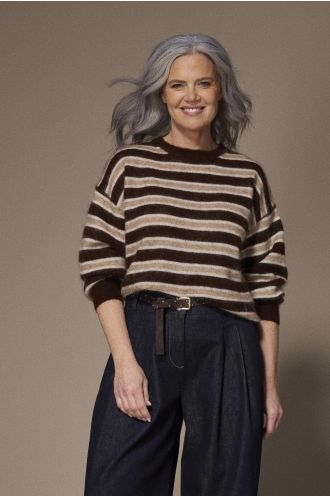 LaLotti_Michelle_Striped_Pullover_Burgundy_Hilnetta_s