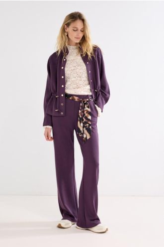 Tramontana_Wide_Leg_Trousers_Scarf_Aubergine_Noir_Hilnetta_s