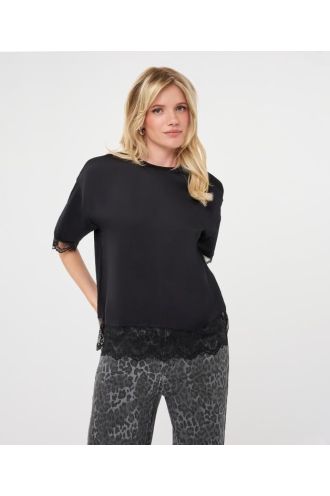 Esqualo_T_shirt_lace_satin_black_Hilnetta_s_3