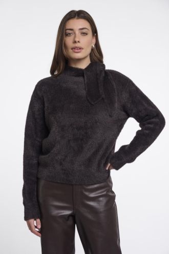 Rino___Pelle_Pullover_with_bowtie_neckline_Hilnetta_s_4