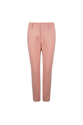 Trousers chino split Coral