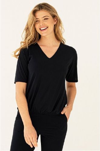 Vicky shirt black, Studio Anneloes Essentials