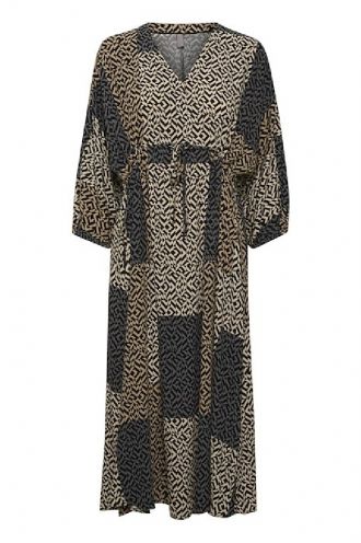 Tyra dress dune grapic