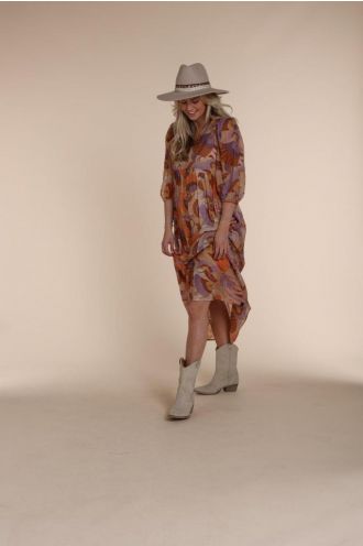 Raisa Dress Sundown lila