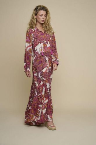 Elijn dress maxi  paisley pop