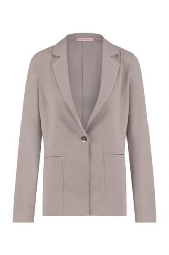 Hope bonded blazer taupe