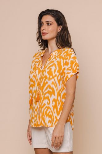 Lubin top short sleeves marogold