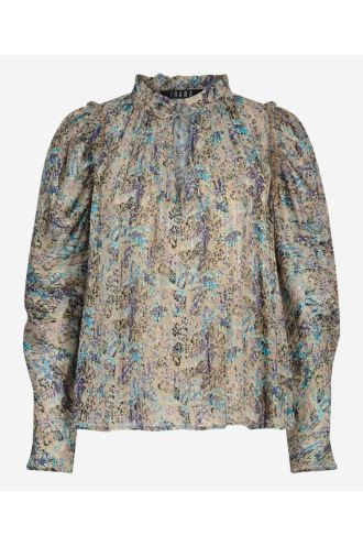 Tava blouse flower dots
