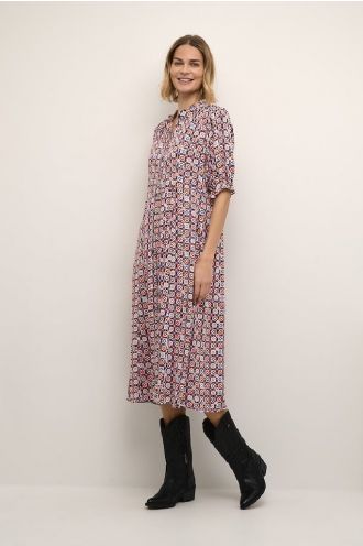 Tila long dress orange