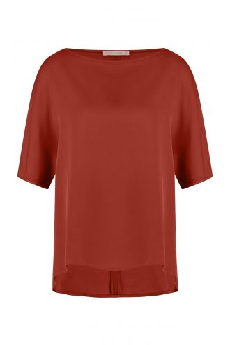 Luxx satin top terra