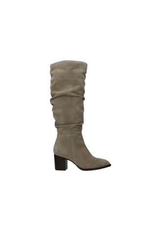 Miki laars suede taupe, PX Shoes