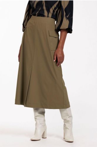 Lucy bonded cargo skirt earth