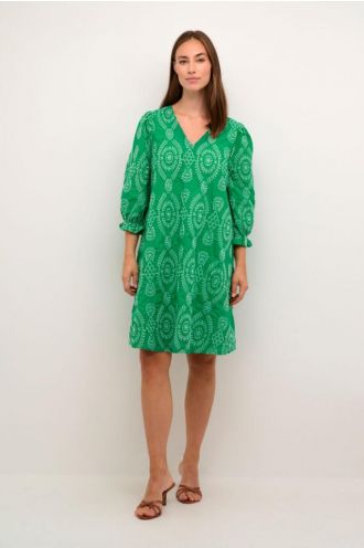 Tia dress holly green