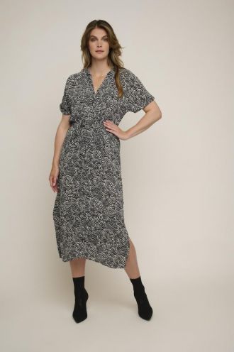 Rino___Pelle_Envi_dress_black_waves_Hilnetta_s