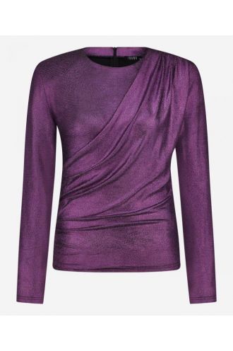 Tillo Top Lurex Soft Purple Reign