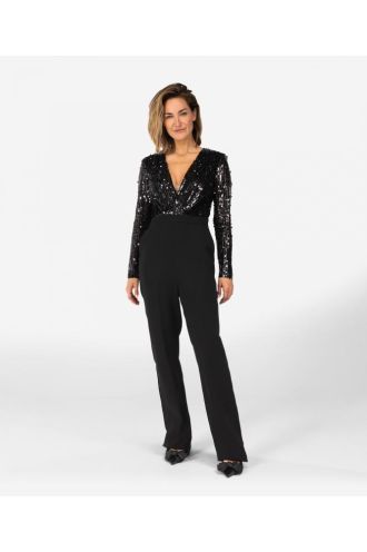 Ophelia - Party Jumpsuit Black