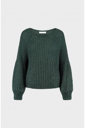Ace Knitwear Green Lurex