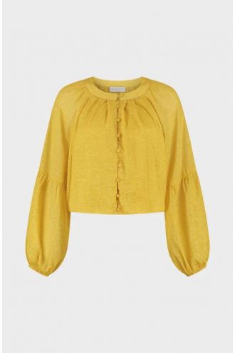 trissy blouse yellow