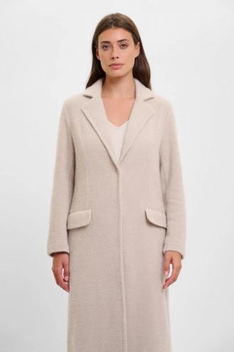 Jinte Long coat Fog Grey