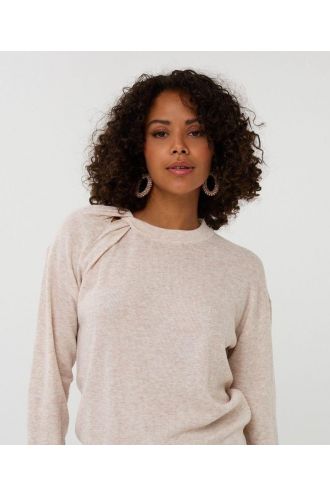Esqualo_Sweater_l_slve_twist_beige_Hilnetta_s