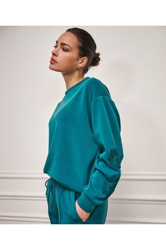 Esqualo_Sweater_tape_embroidery_Teal_Hilnetta_s_5