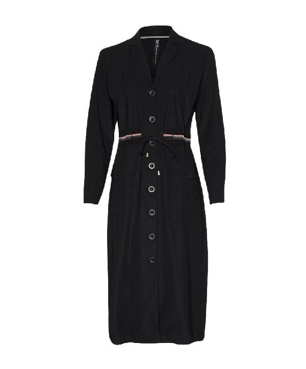 Zip73 jurk zwart best sale