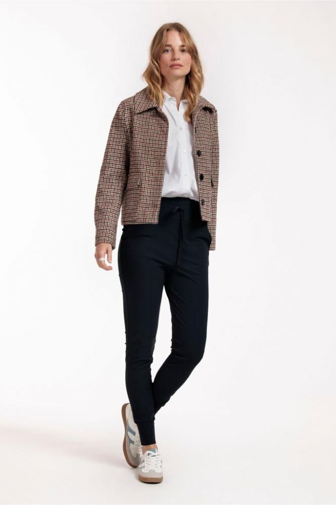 MORE of ME Studio Anneloes Franka trousers dark blue Female Outfitters